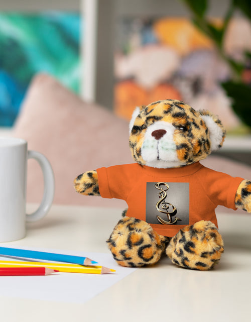 Load image into Gallery viewer, Treble Clef Stuffed Animals with Tee for Valentine
