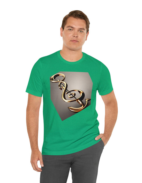 Load image into Gallery viewer, Treble Clef Unisex Jersey Short Sleeve Tee
