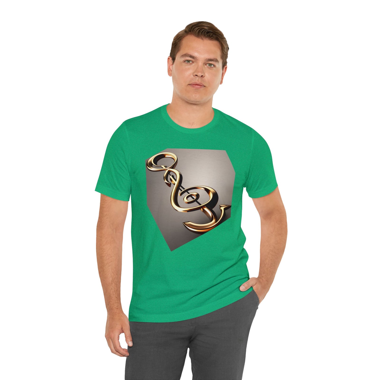 Treble Clef Unisex Jersey Short Sleeve Tee