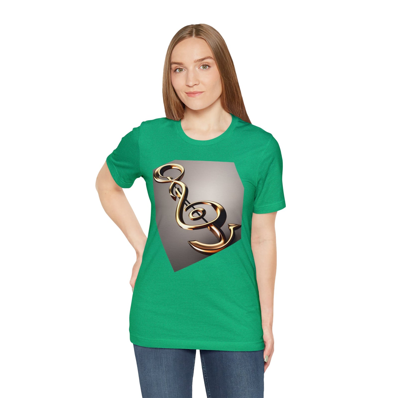 Treble Clef Unisex Jersey Short Sleeve Tee