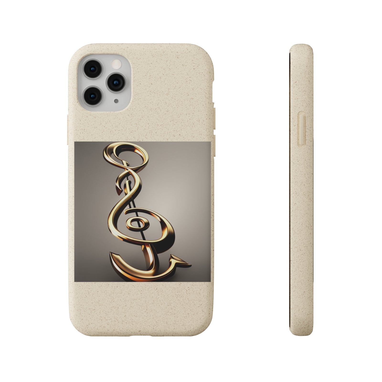 Treble Clef Biodegradable Cases