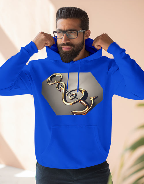 Load image into Gallery viewer, Treble Clef Unisex Premium Pullover Hoodie
