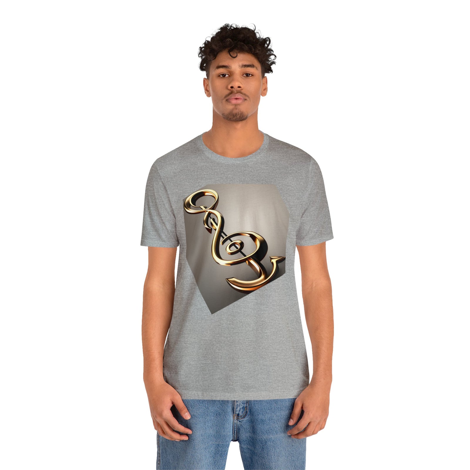 Treble Clef Unisex Jersey Short Sleeve Tee