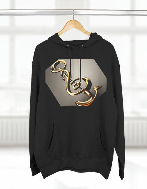 Load image into Gallery viewer, Treble Clef Unisex Premium Pullover Hoodie
