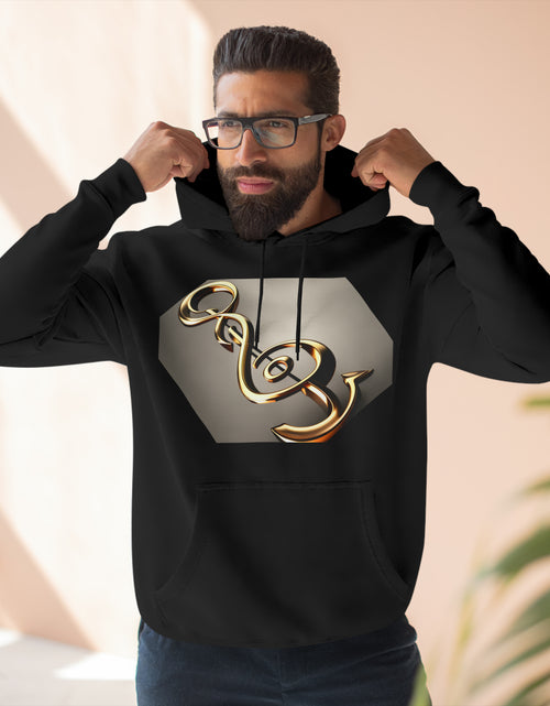 Load image into Gallery viewer, Treble Clef Unisex Premium Pullover Hoodie
