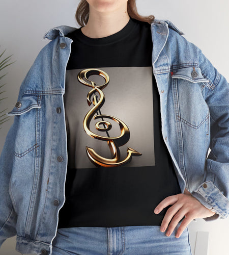 Treble Clef Unisex Heavy Cotton Tee