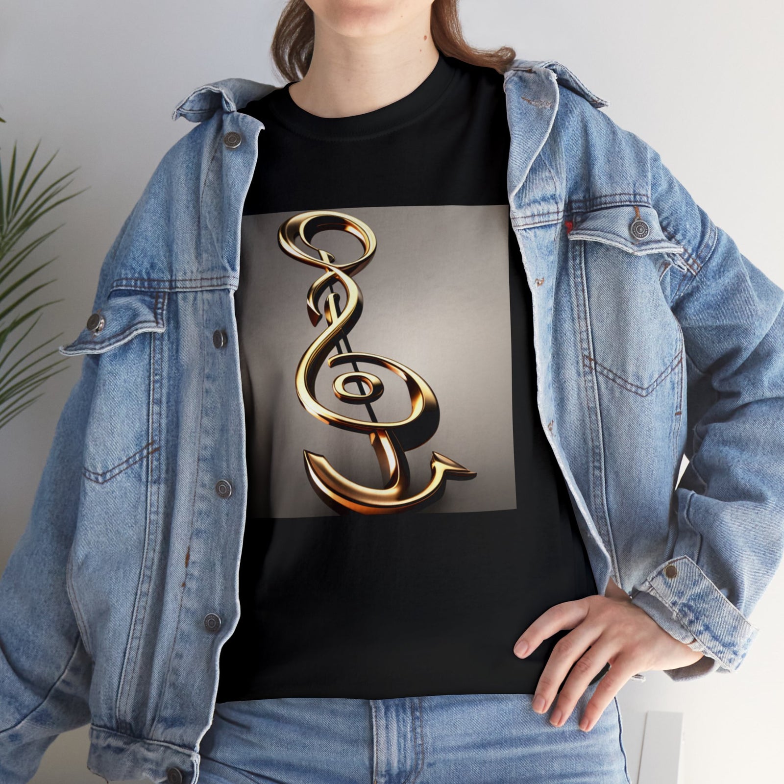 Treble Clef Unisex Heavy Cotton Tee