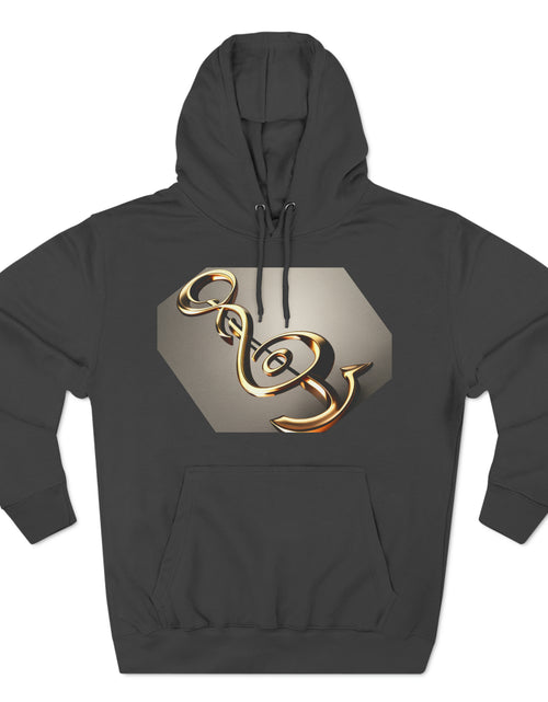 Load image into Gallery viewer, Treble Clef Unisex Premium Pullover Hoodie
