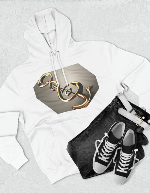 Load image into Gallery viewer, Treble Clef Unisex Premium Pullover Hoodie
