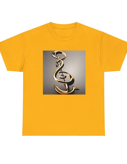 Load image into Gallery viewer, Treble Clef Unisex Heavy Cotton Tee
