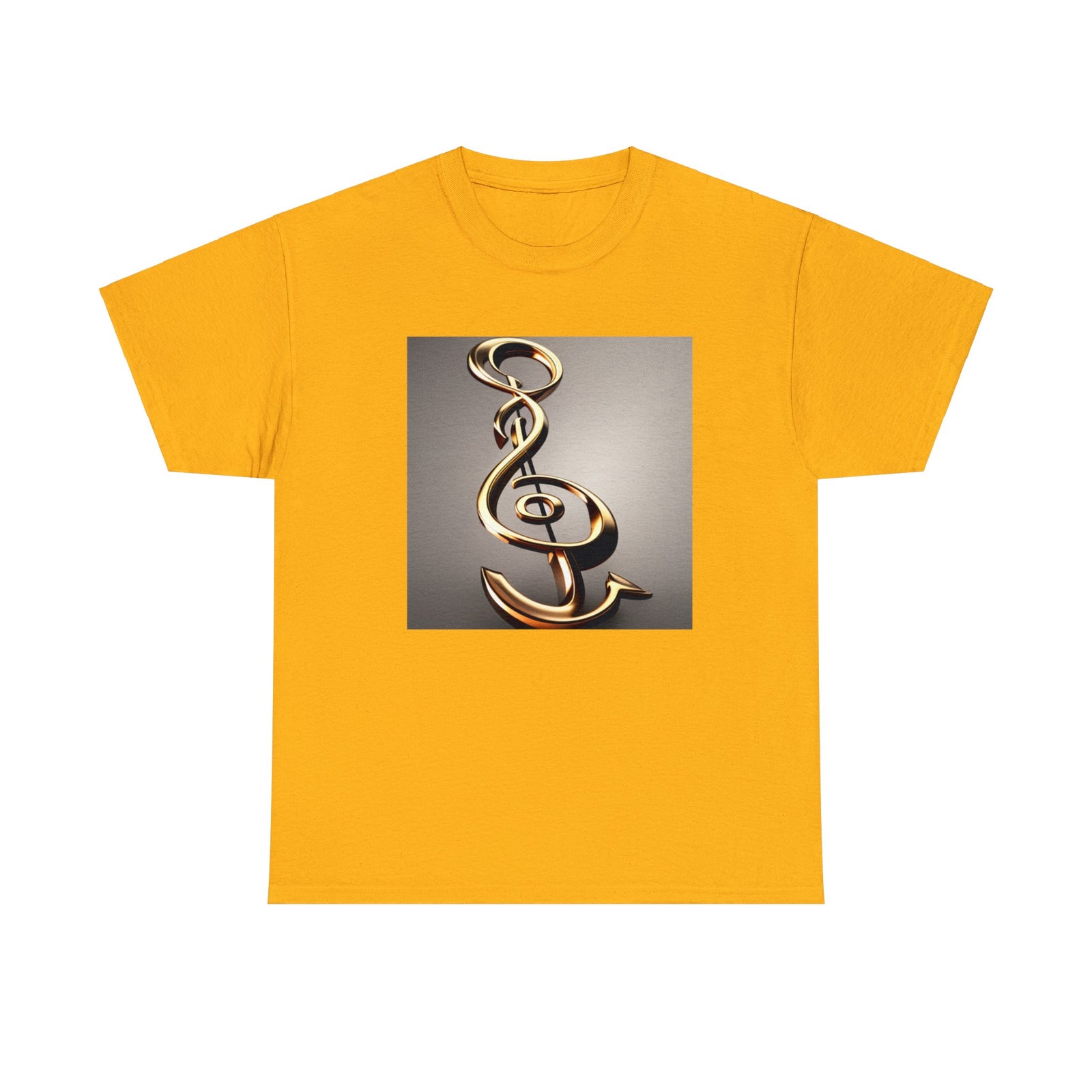 Treble Clef Unisex Heavy Cotton Tee