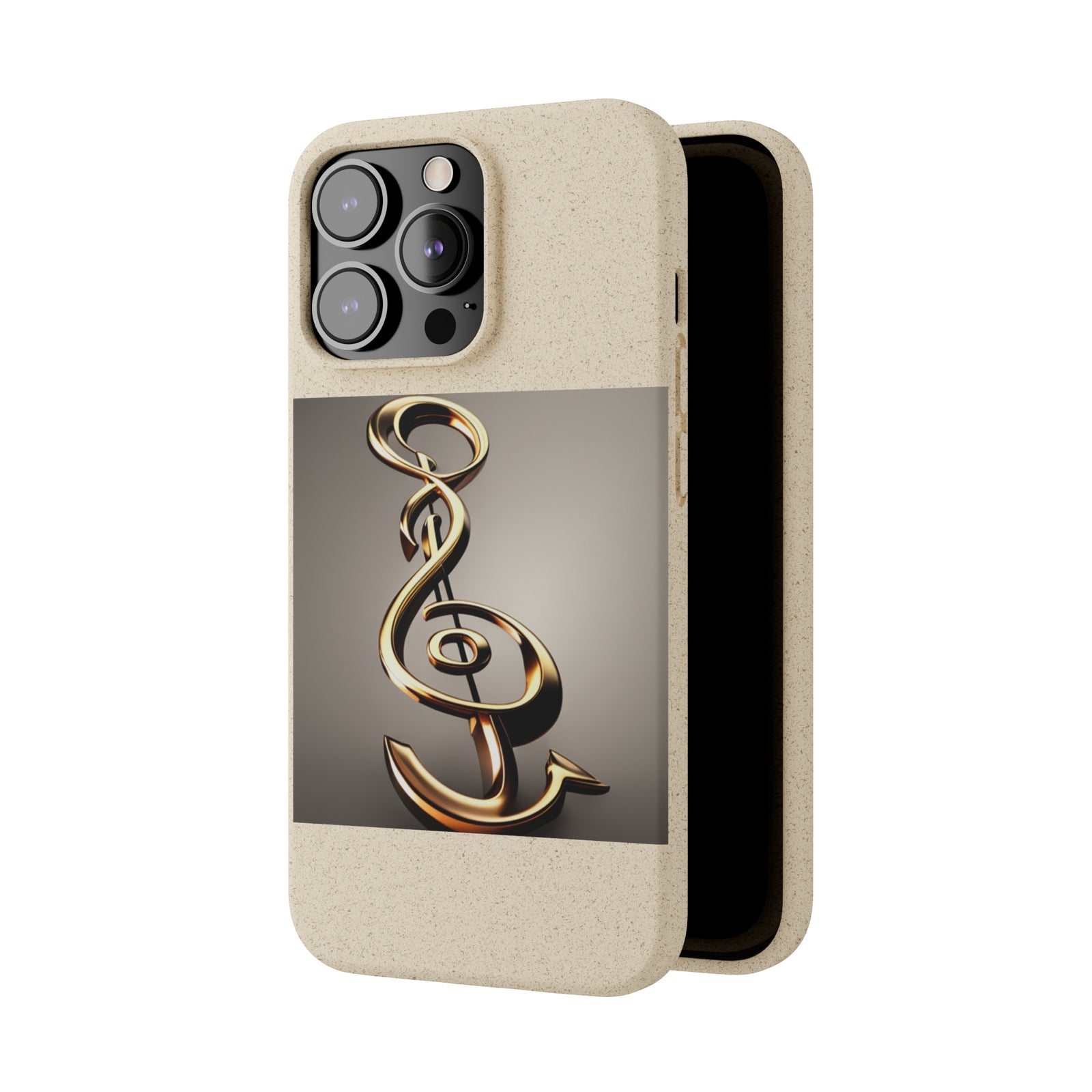 Treble Clef Biodegradable Cases