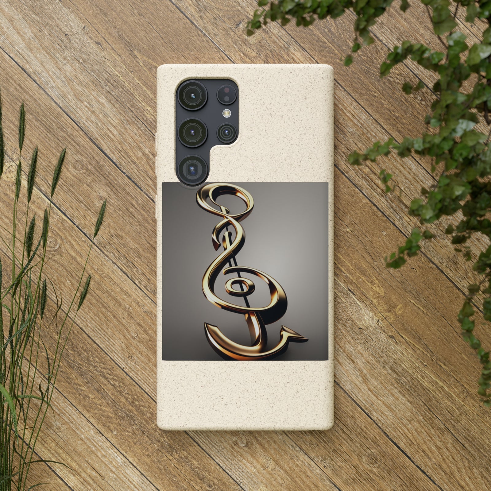 Treble Clef Biodegradable Cases