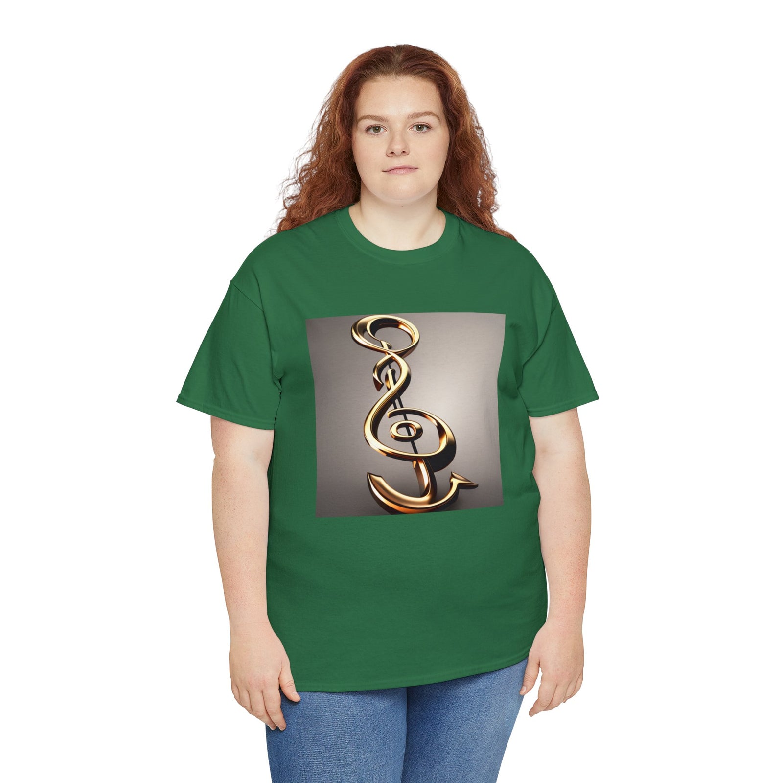 Treble Clef Unisex Heavy Cotton Tee