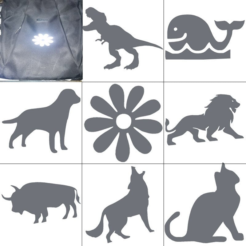 Vinyl Stickers Heat Reflective | Reflective Heat Transfer Tape - 6pcs