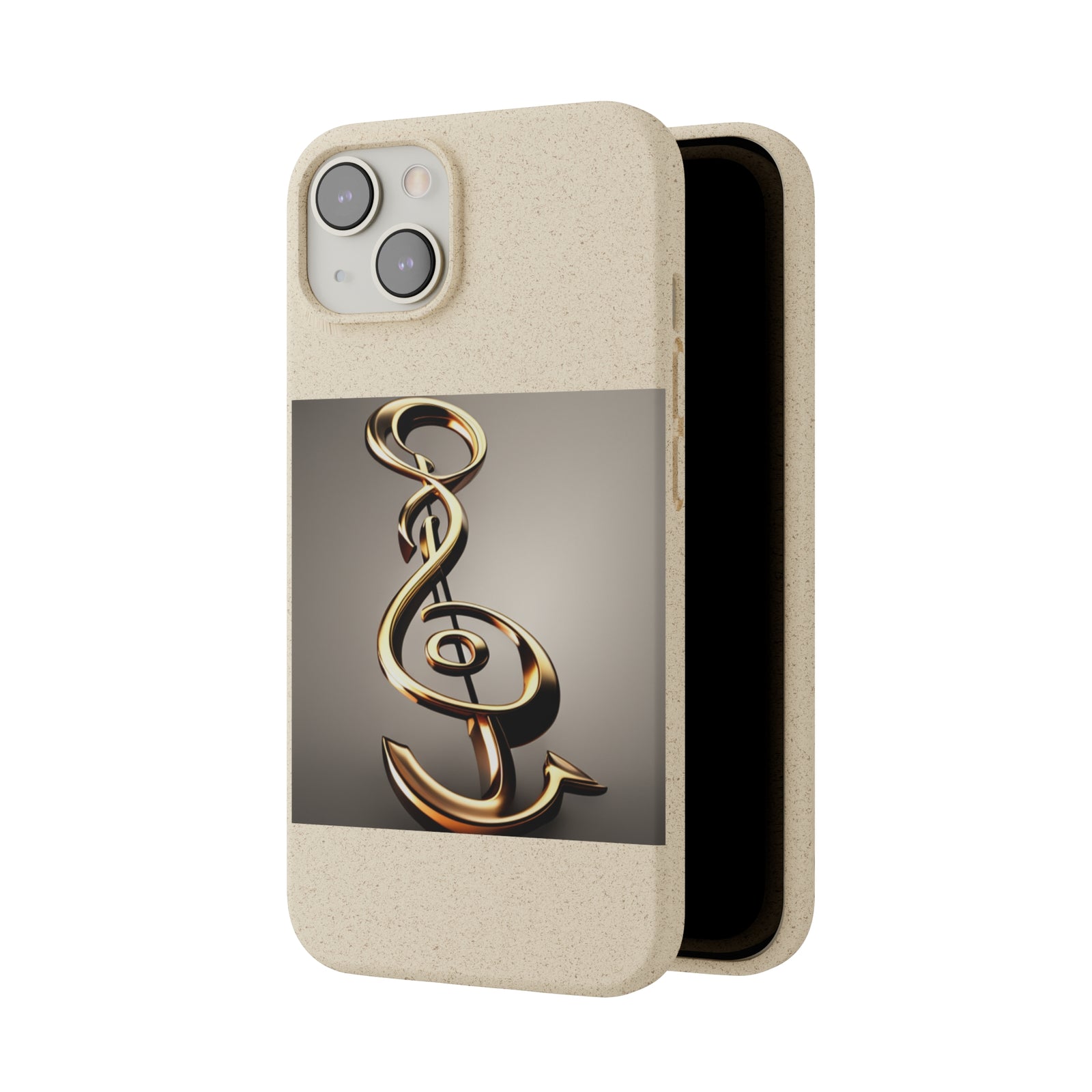 Treble Clef Biodegradable Cases