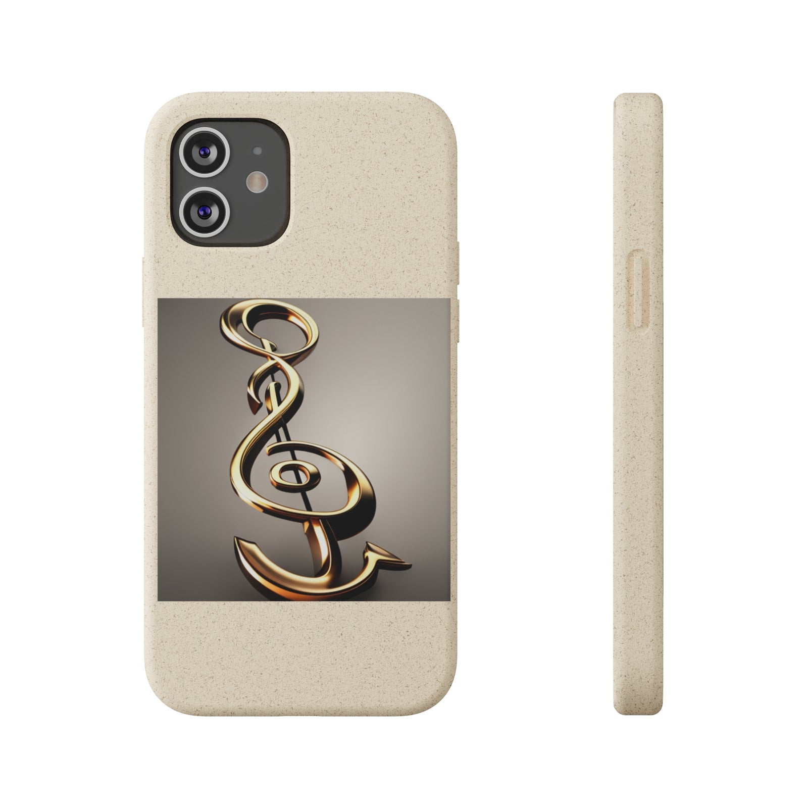 Treble Clef Biodegradable Cases