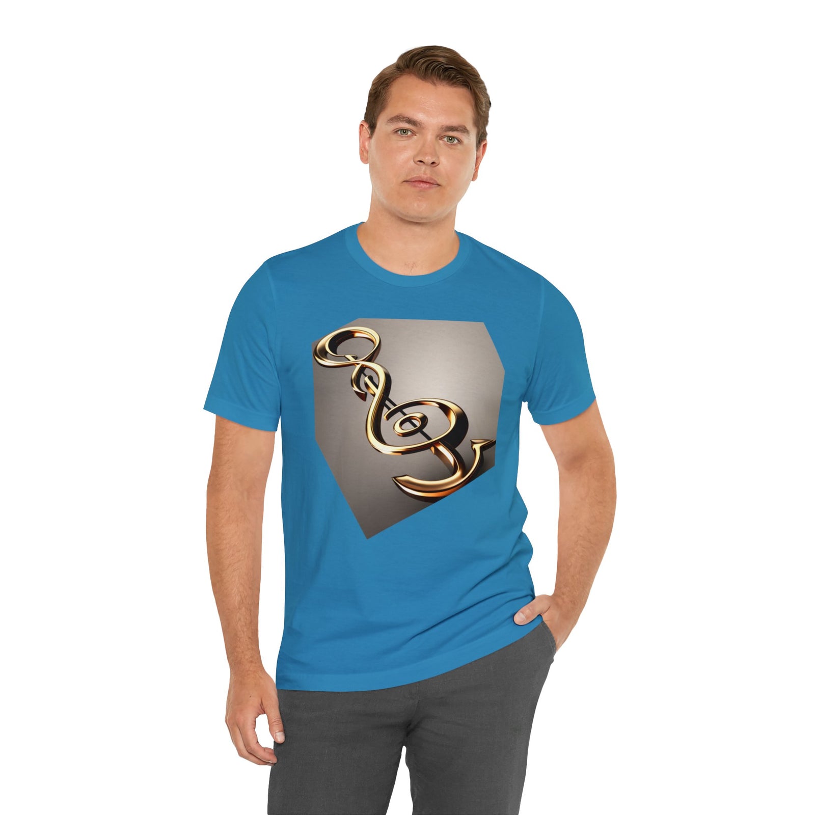 Treble Clef Unisex Jersey Short Sleeve Tee