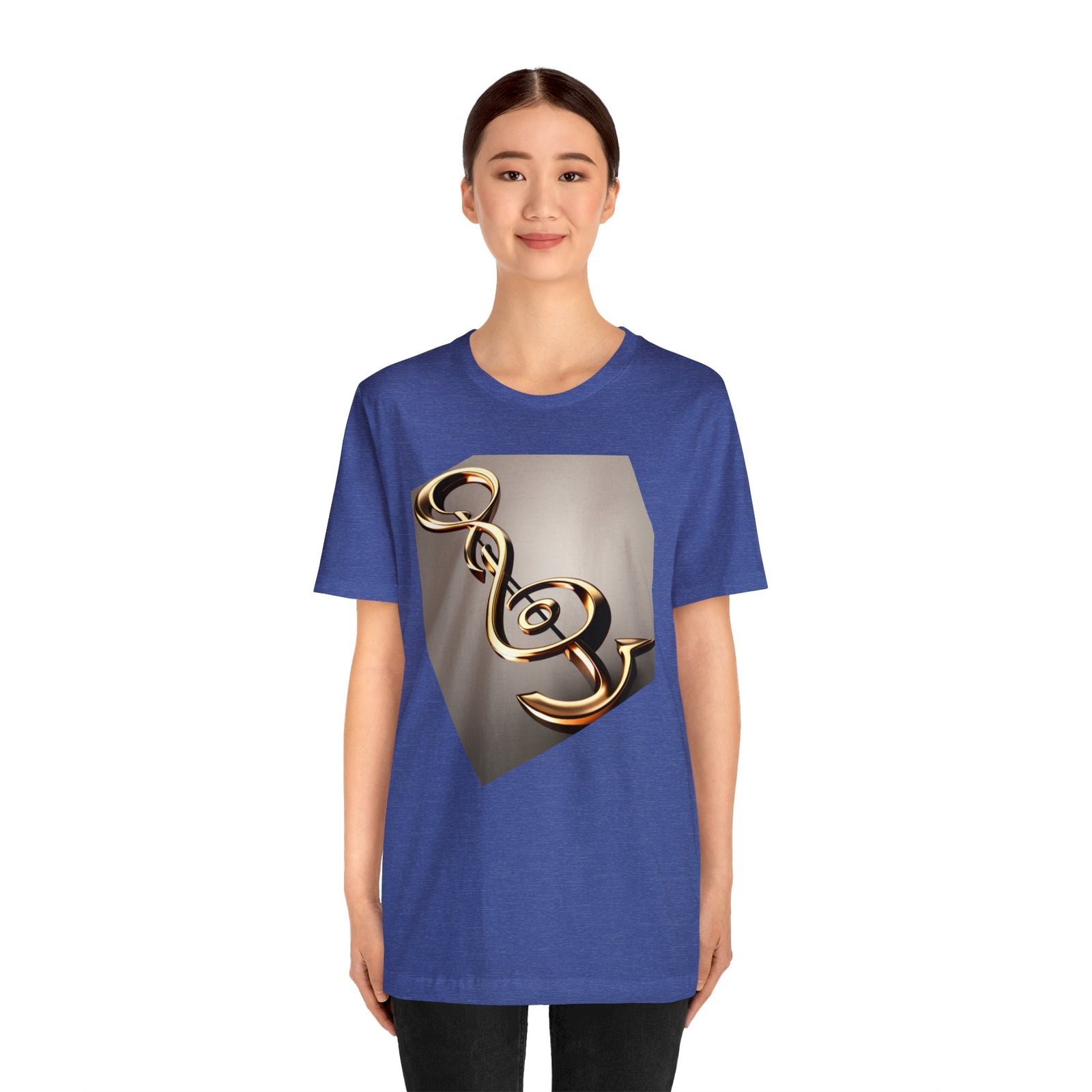 Treble Clef Unisex Jersey Short Sleeve Tee