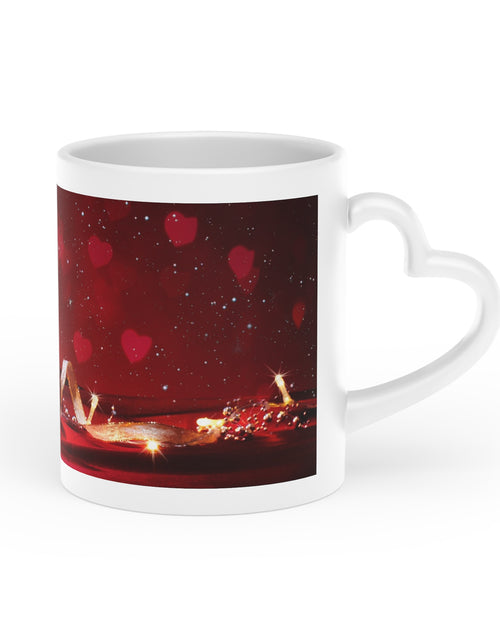 Load image into Gallery viewer, Valentine Heart-Shaped Mug
