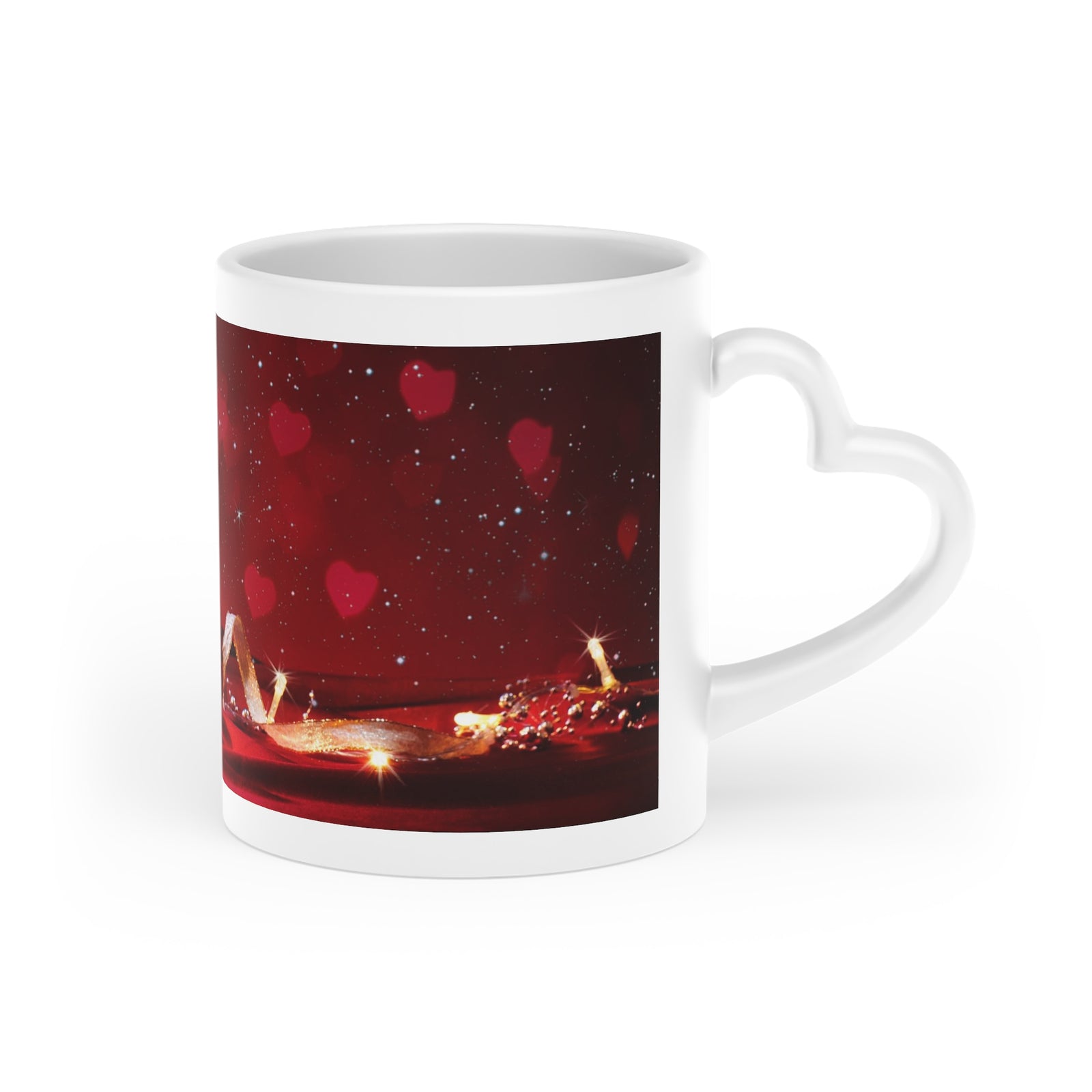 Valentine Heart-Shaped Mug