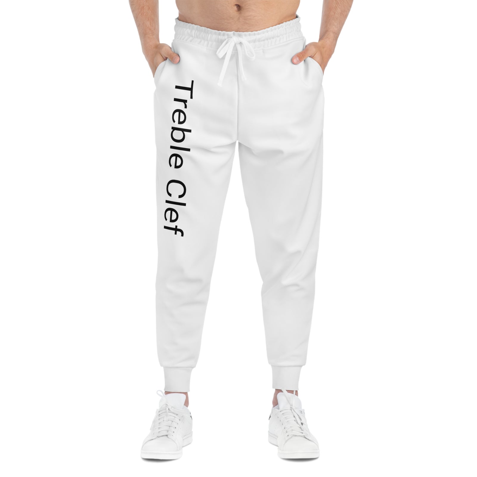 Treble Clef Athletic Joggers (AOP)