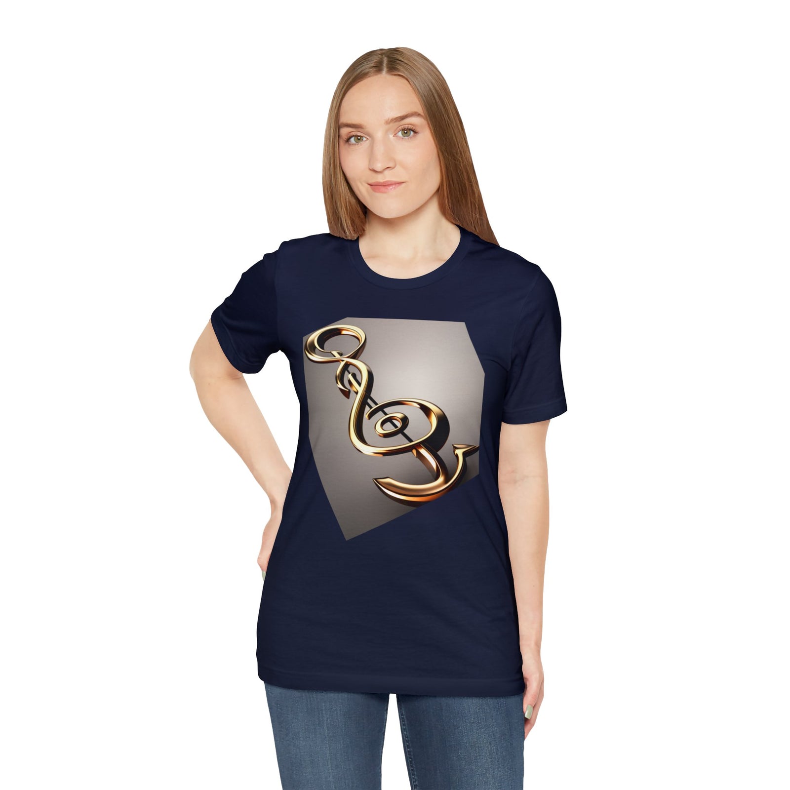 Treble Clef Unisex Jersey Short Sleeve Tee