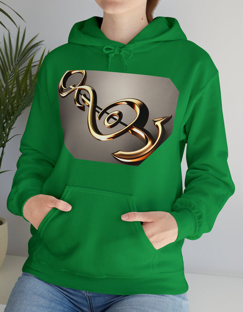 Load image into Gallery viewer, Treble Clef Unisex Heavy Blend™ Hooded Sweatshirt
