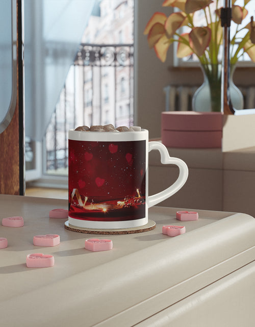 Load image into Gallery viewer, Valentine Heart-Shaped Mug
