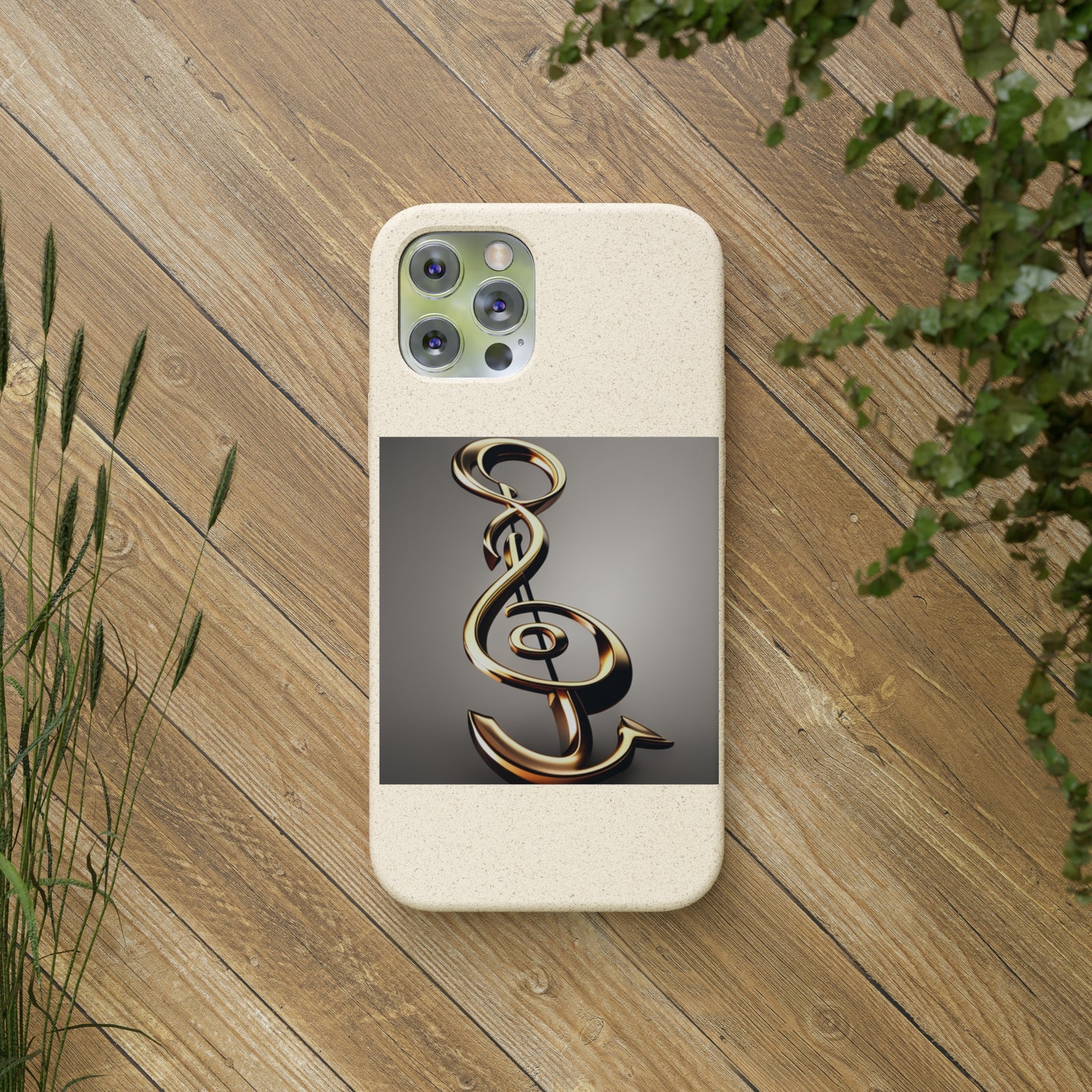 Treble Clef Biodegradable Cases