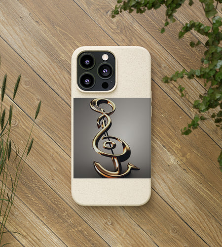 Treble Clef Biodegradable Cases