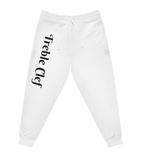 Treble Clef Athletic Joggers (AOP)