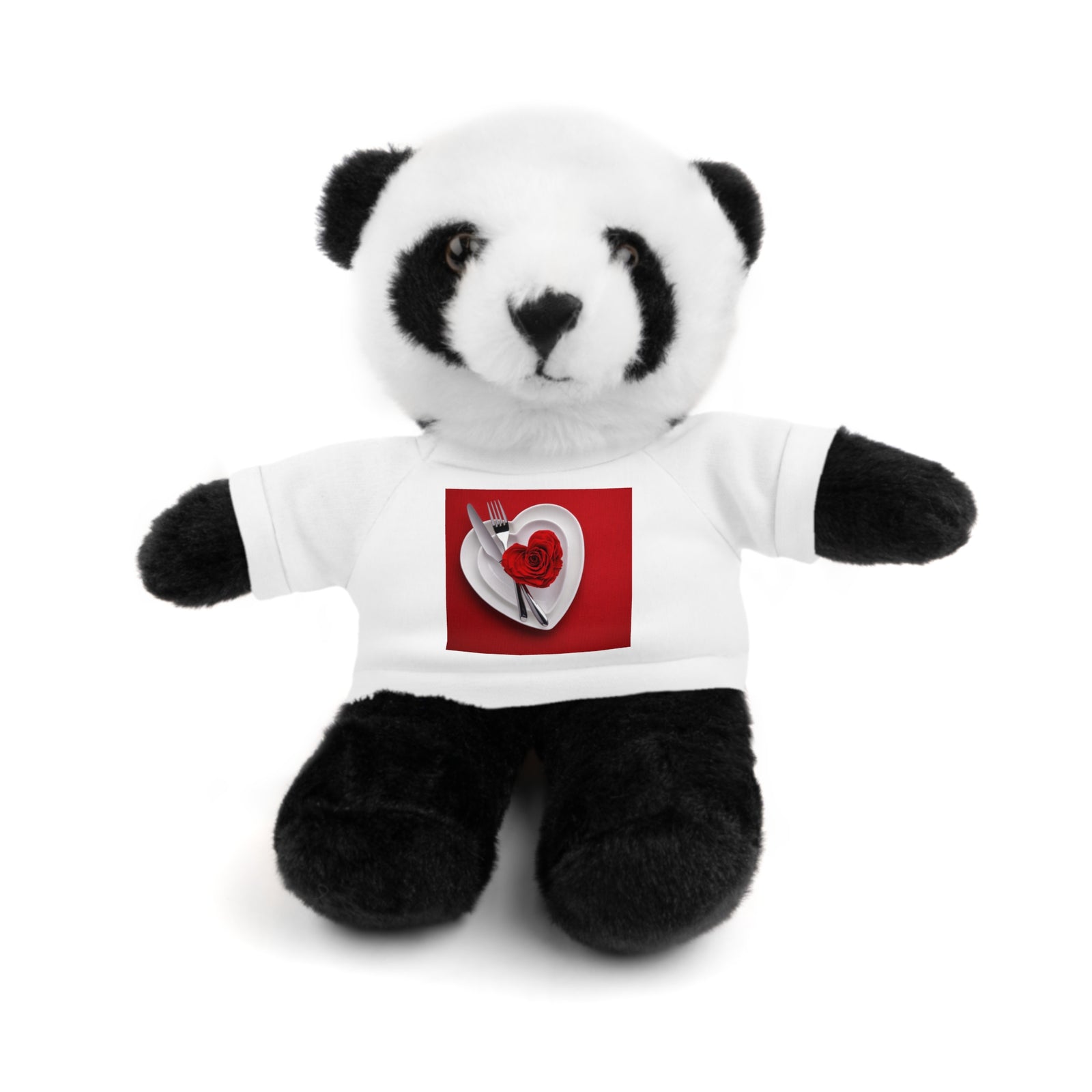 Valentine Stuffed Animals with Tee