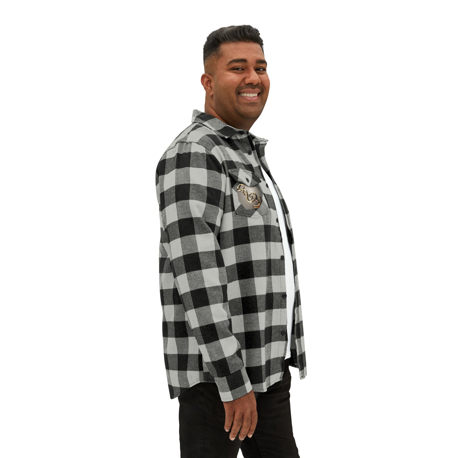 Treble Clef Val Unisex Flannel Shirt