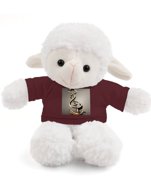 Load image into Gallery viewer, Treble Clef Stuffed Animals with Tee for Valentine
