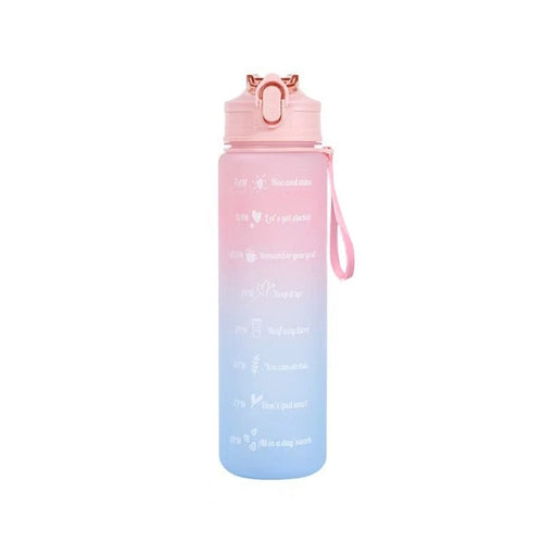 Load image into Gallery viewer, 900ml Water Bottle Motivational Sport Water Bottle Leakproof Drinking
