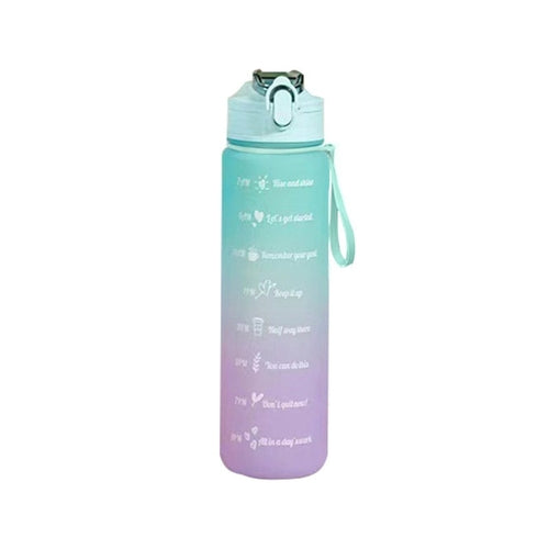 Load image into Gallery viewer, 900ml Water Bottle Motivational Sport Water Bottle Leakproof Drinking
