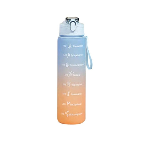 Load image into Gallery viewer, 900ml Water Bottle Motivational Sport Water Bottle Leakproof Drinking
