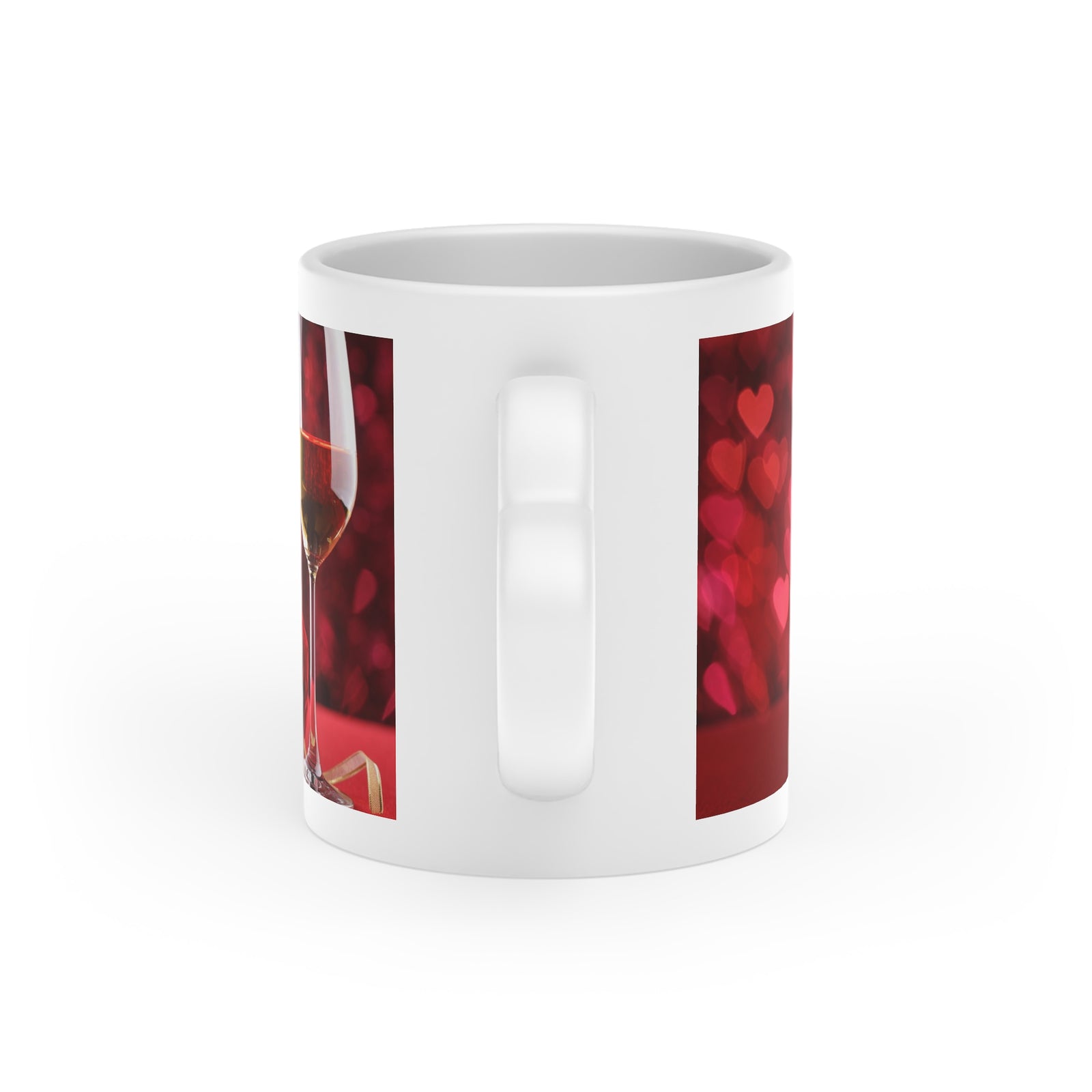 Valentine Heart-Shaped Mug