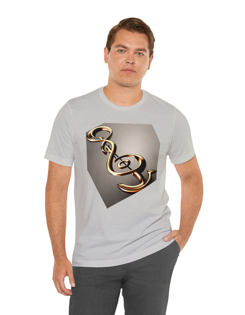 Load image into Gallery viewer, Treble Clef Unisex Jersey Short Sleeve Tee
