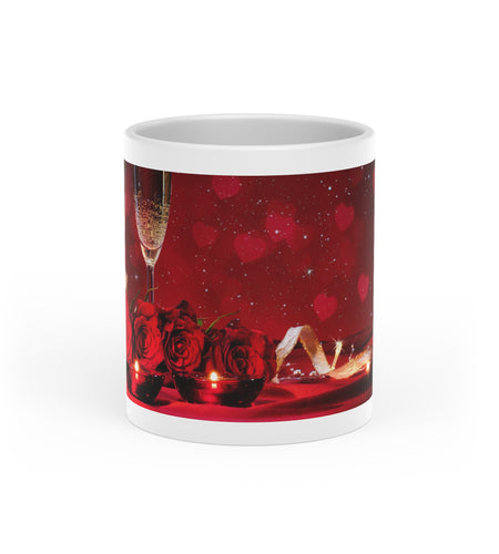 Valentine Heart-Shaped Mug