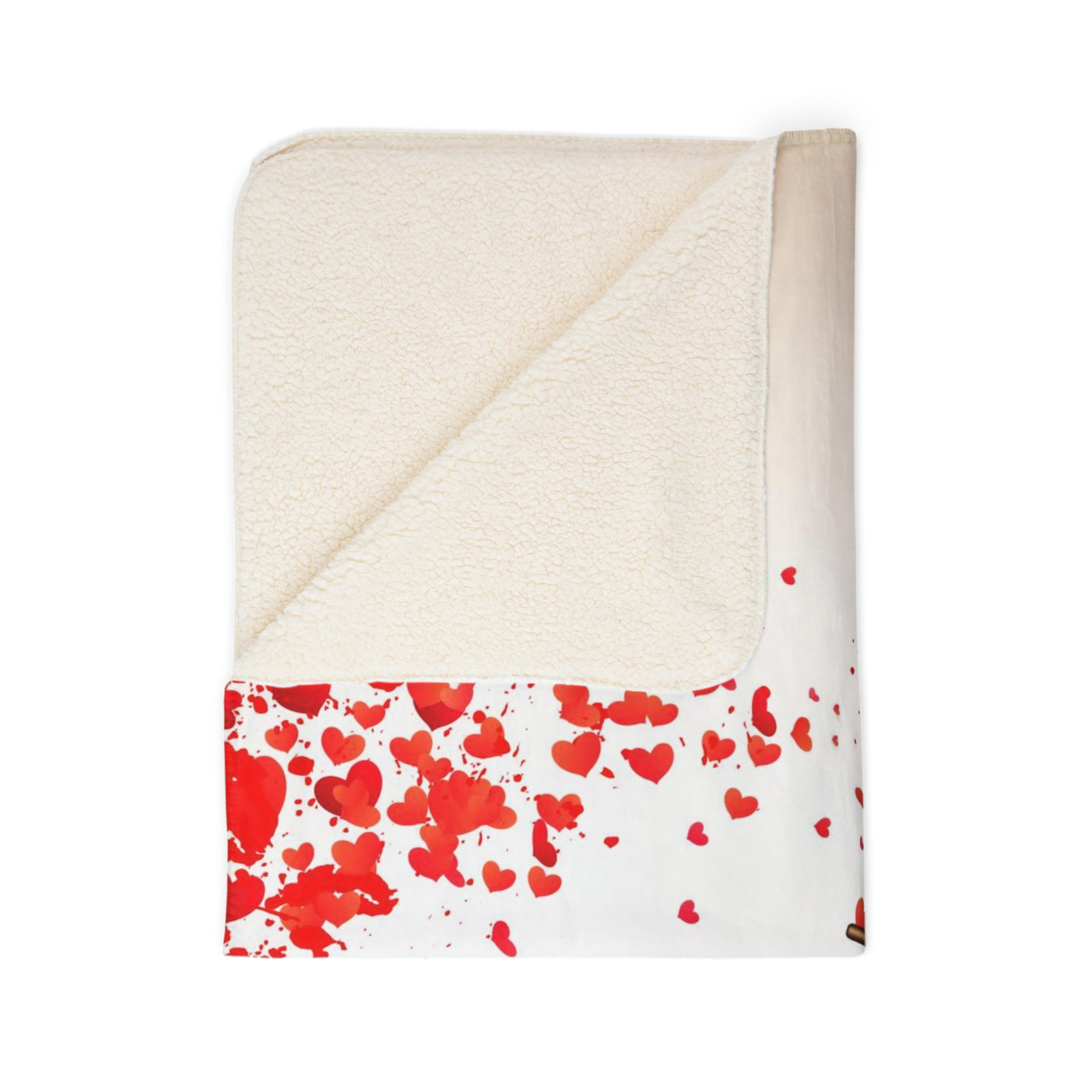 Valentine Fleece Sherpa Blanket