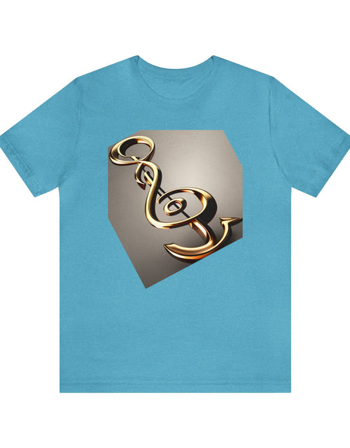 Load image into Gallery viewer, Treble Clef Unisex Jersey Short Sleeve Tee
