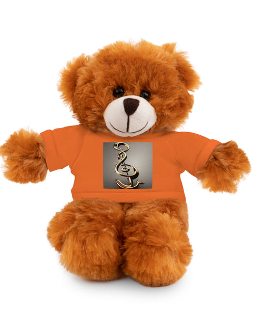 Load image into Gallery viewer, Treble Clef Stuffed Animals with Tee for Valentine
