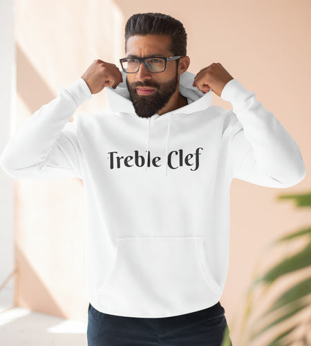 Treble Clef Unisex Premium Pullover Hoodie