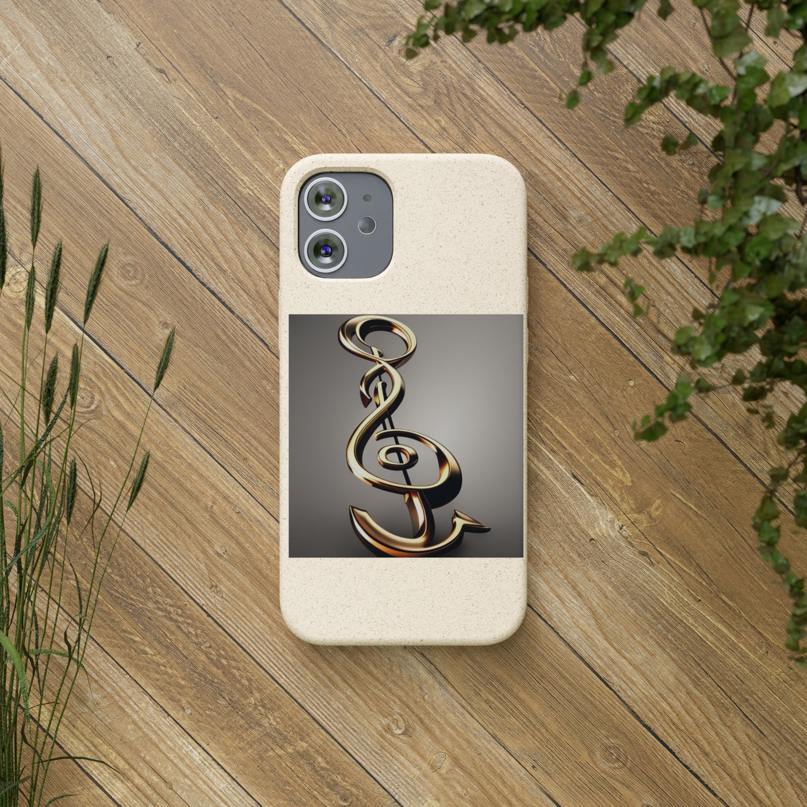 Treble Clef Biodegradable Cases