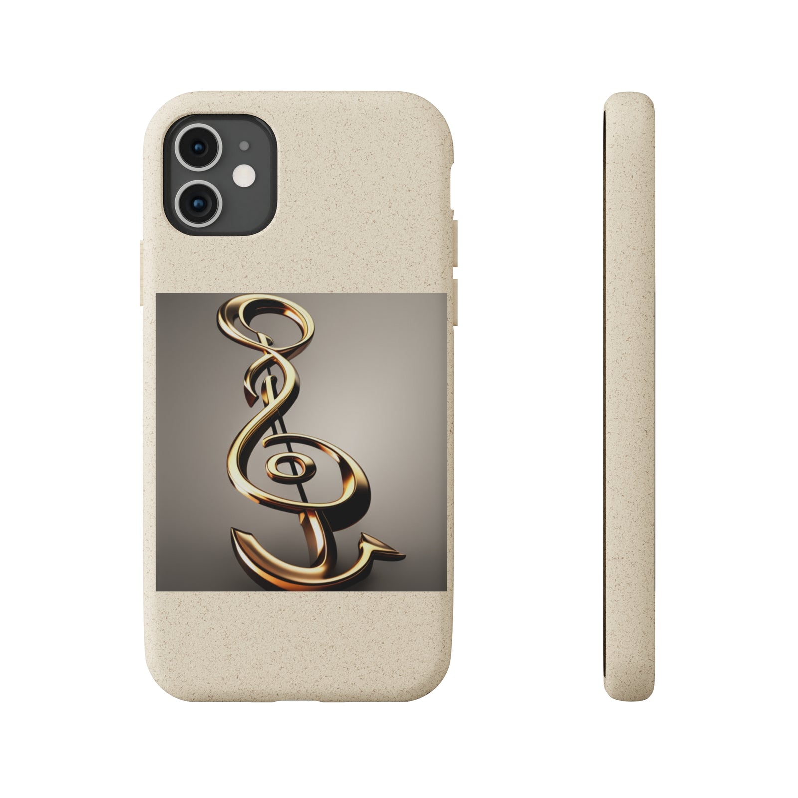 Treble Clef Biodegradable Cases