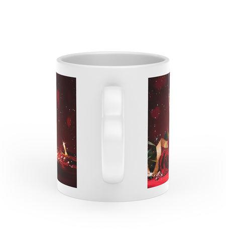 Valentine Heart-Shaped Mug