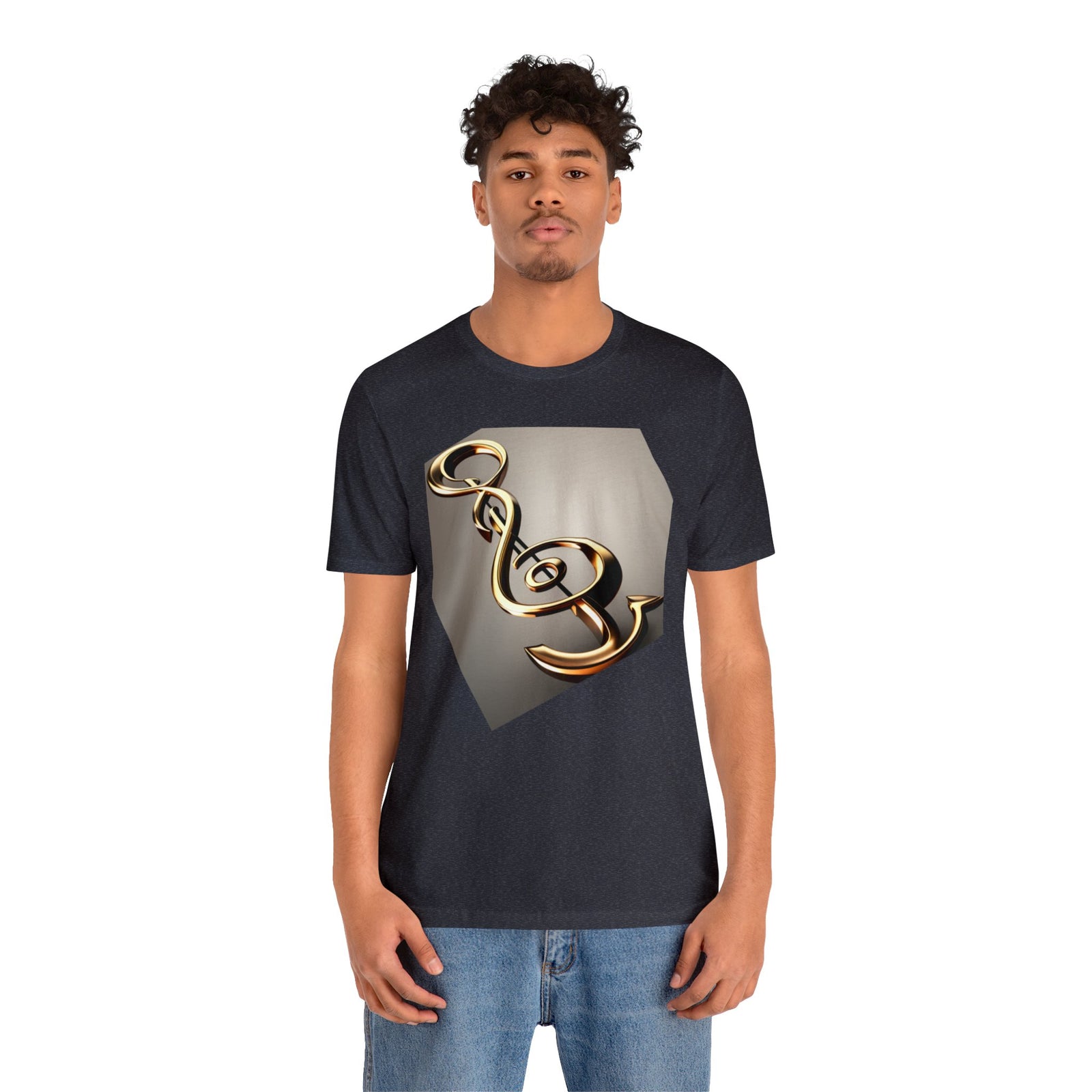 Treble Clef Unisex Jersey Short Sleeve Tee