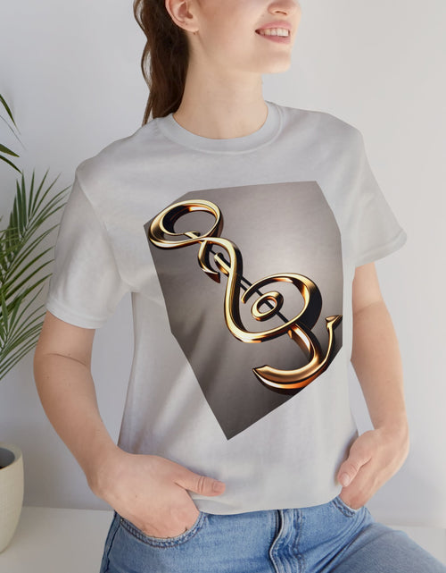 Load image into Gallery viewer, Treble Clef Unisex Jersey Short Sleeve Tee
